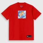 Camiseta Oversized StreetwearOff-Y Angel Uzi Red