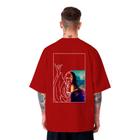 Camiseta Oversized Unissex Streetwear Maromba Monalisa