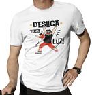 Camiseta Pai Desliga a Luz Dia Dos Pais Estampada Algodão