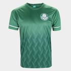 Camiseta palmeiras match verde/branco