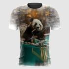 Camiseta Panda Jogando Poker 02