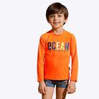 Camiseta Para Nadar e Sunga Ocean Proteção UV 50+ Infantil Masculina Banana Danger 52036