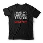 Camiseta Patience Tested Studio Geek