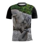 Camiseta Personalizada Animal Elefante Gigante Natureza 2