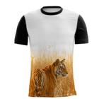 Camiseta Personalizada Animal Gato Tigre Onça Pintada 16