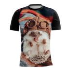 Camiseta Personalizada Animal Porco Espinho Fofo Natureza 1