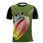 Camiseta Personalizada Animal Sapo Perereca Verde 2