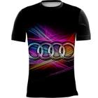 Camiseta Personalizada Audi Corrida Multicolorida 1