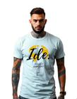 Camiseta Personalizada Estampa Ide Preguai Masculina Algodão Estampada Gola Careca Ref 14