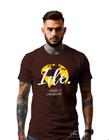 Camiseta Personalizada Estampa Ide Preguai Masculina Algodão Estampada Gola Careca Ref 14