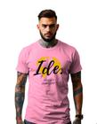 Camiseta Personalizada Estampa Ide Preguai Masculina Algodão Estampada Gola Careca Ref 14