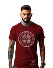 Camiseta Personalizada Estampa São Bento Masculina Algodão Estampada Gola Careca Ref 23