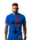 Camiseta Personalizada Estampada Gamer God Of War Unissex Malha 100% Algodao Linha Premium