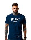 Camiseta Personalizada Estampada Miami Unissex Malha100% Algodao Linha Premium