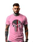 Camiseta Personalizada Estampada Personagem Justiceiro Unissex Malha 100% Algodao Malha Premium