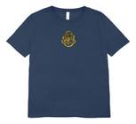 Camiseta Personalizada Harry Potter Escudo Hogwarts Algodão