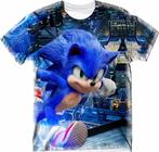 Camiseta Sonic Infantil Camisa Fantasia Algodão - PERSONALIZADA - Camiseta  Infantil - Magazine Luiza