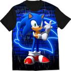 Camiseta Sonic Infantil Camisa Fantasia Algodão - PERSONALIZADA - Camiseta  Infantil - Magazine Luiza