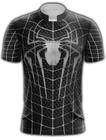 Camiseta Personalizada SUPER - HERÓIS Spiderman Preto - 020