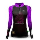 Camiseta Pesca King Brasil KFF609 Fator Proteção Solar UV Tambaqui Roxo