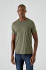 Camiseta Pima Gola C Verde Militar