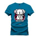 Camiseta Pit Bull Nexstar Confortável Estampada Nexstar 100% Algodão