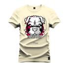 Camiseta Pit Bull Nexstar Plus Size Confortável Estampada Varias Cores