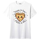 Camiseta Pizza Is Love Desenho Tumblr