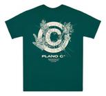 Camiseta Plano C Broken Glass Casual Unissex 100% Algodão