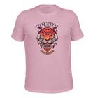 Camiseta Plus Size 100% Algodão Malha 30.1 Tiger Hear