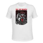 Camiseta Plus Size 100% Algodão Tecido Macio Estampada Sly of Death