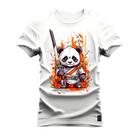 Camiseta Plus Size Algodão Premium T-Shirt Kung Fu