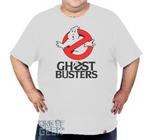 Camiseta Plus Size Caça Fantasmas Filme Ghostbusters Geek