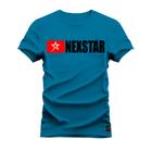 Camiseta Plus Size Confortável Premium Estampada Estrela Nexstar