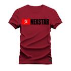 Camiseta Plus Size Confortável Premium Estampada Estrela Nexstar