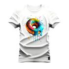 Camiseta Plus Size Extra Grande T-Shirt Estampada Varias Cores Rosquinha Cremosa