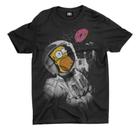 Camiseta Plus Size  Homer Astronauta