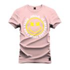 Camiseta Plus Size Premium Estampada Smyle Hum