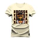 Camiseta Plus Size T-shirt Unissex Algodão Boss Chave