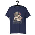 Camiseta Plus Size Unissex Dog On The Rock