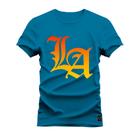 Camiseta Plus Size Unissex Premium T-shirt LA