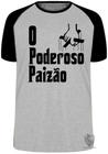 Camiseta Poderoso Chefão Paizão Blusa Plus Size extra grande adulto ou infantil