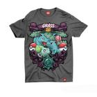 Camiseta Pokémon - Evolução Bulbasaur