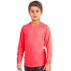 Camiseta Poker Fator de Proteção UV50+ Infantil - Rosa Neon