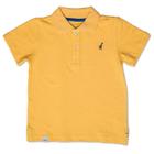 Camiseta Polo Infantil Amarela Toffee - Nº01