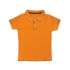 Camiseta Polo Infantil Ogochi Laranja