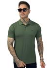 Camiseta Polo Malha Fria Masculina Lisa