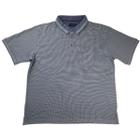 Camiseta Polo Masc Jacquard Plus Size PIerre Cardin