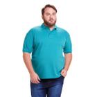 Camiseta Polo Masculina Plus Size