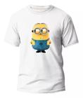 Camiseta Premium de Algodão - Estampa Os Minions e Bananas Amarelas